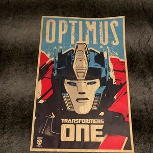 transformers one posters 4 pack.